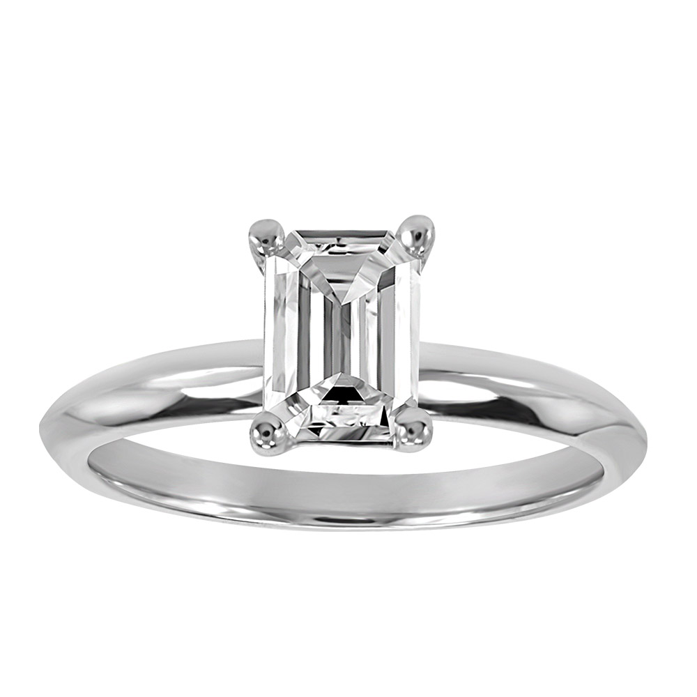 Paragon Emerald Cut Diamond Engagement Ring, Platinum - Graff