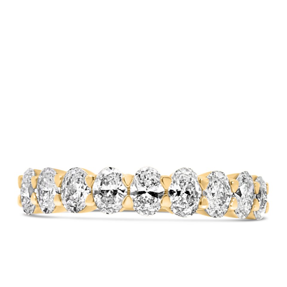Lilith Luxe Diamond Band with 1.35 Carat TW of Diamonds in 14kt Yellow Gold