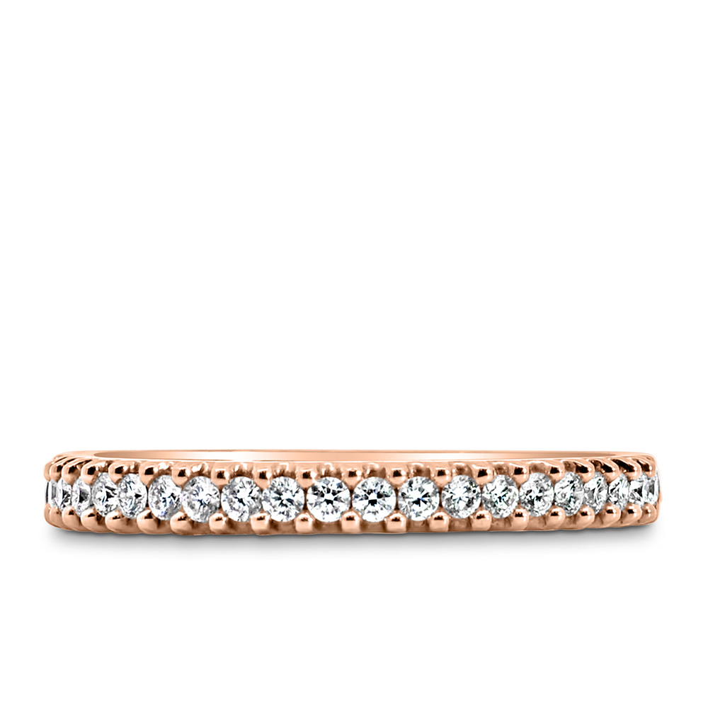 Matching Wedding Band .26 Carat TW of Diamonds in 14kt Rose Gold