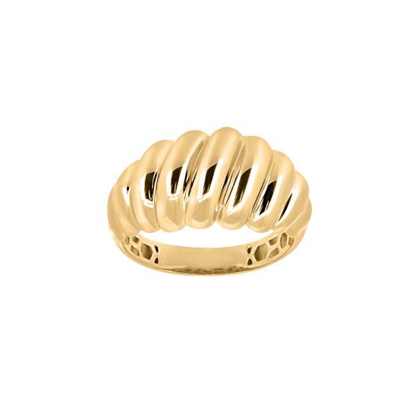 Cornetto Ring in 10kt Yellow Gold - Paris Jewellers