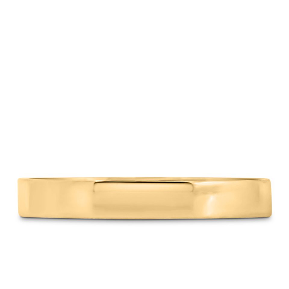 ring Petite Cigar Band in 10kt Yellow Gold