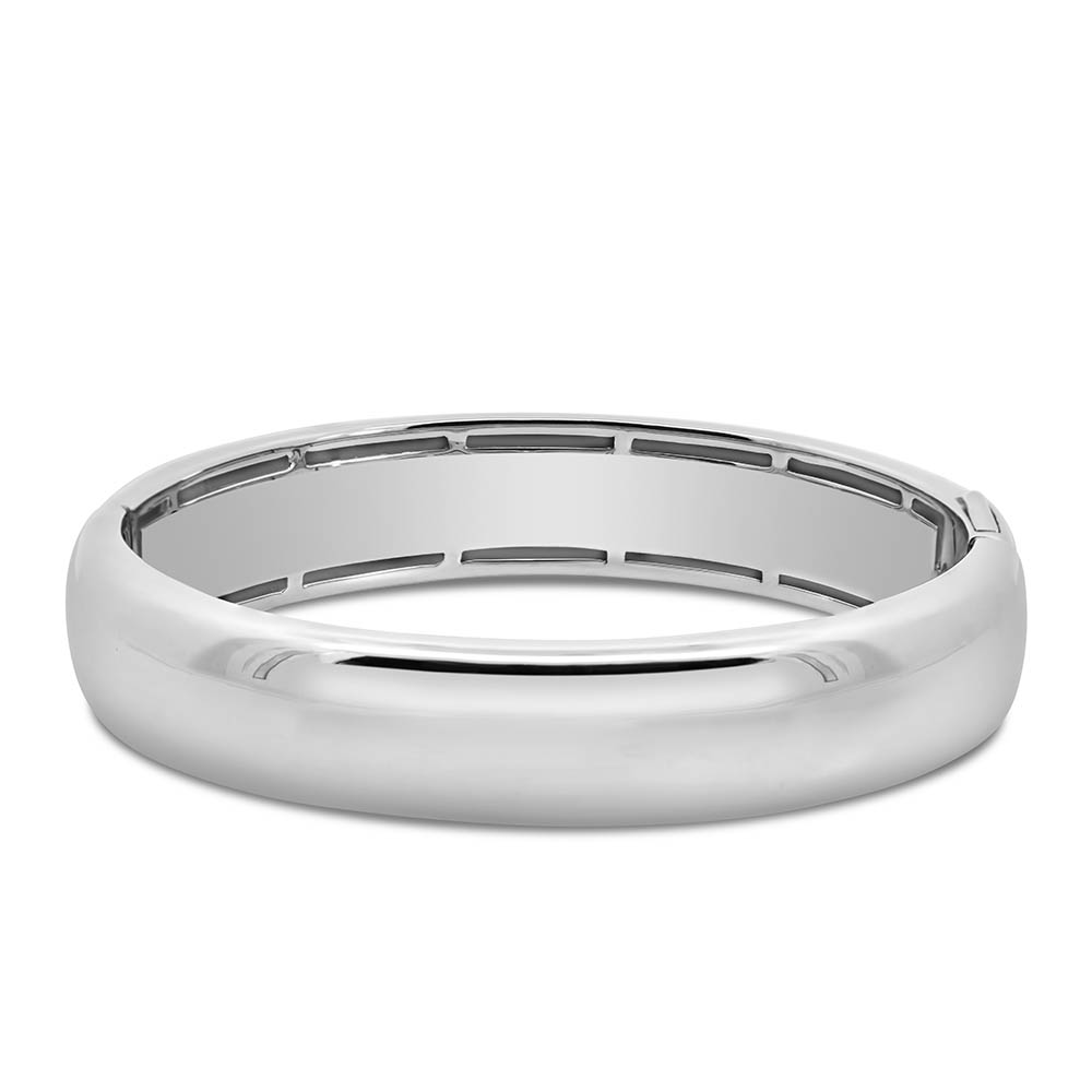 14MM Amelie Round Bangle Sterling Silver