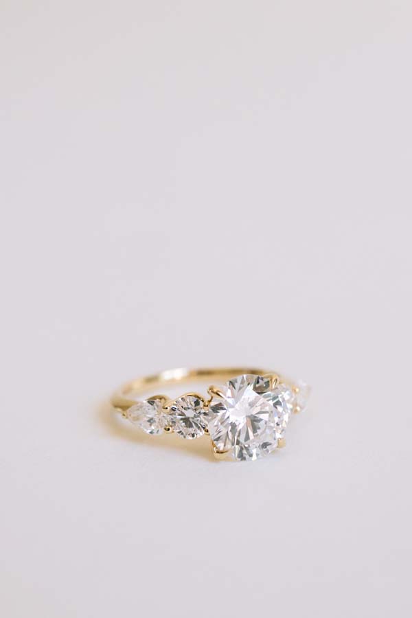 Ring with 3.00 Carat TW of Lab Created Diamonds in 14kt Yellow Gold