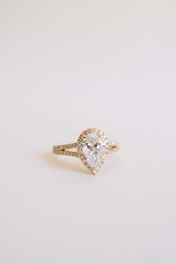 Ring with 2.00 Carat TW of Lab Created Diamonds in 14kt Yellow Gold