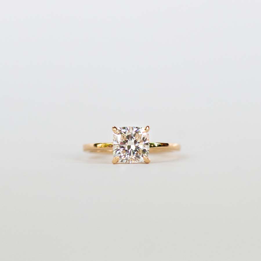 Ring with 2.22 Carat TW of Lab Created Diamonds in 14kt Yellow Gold