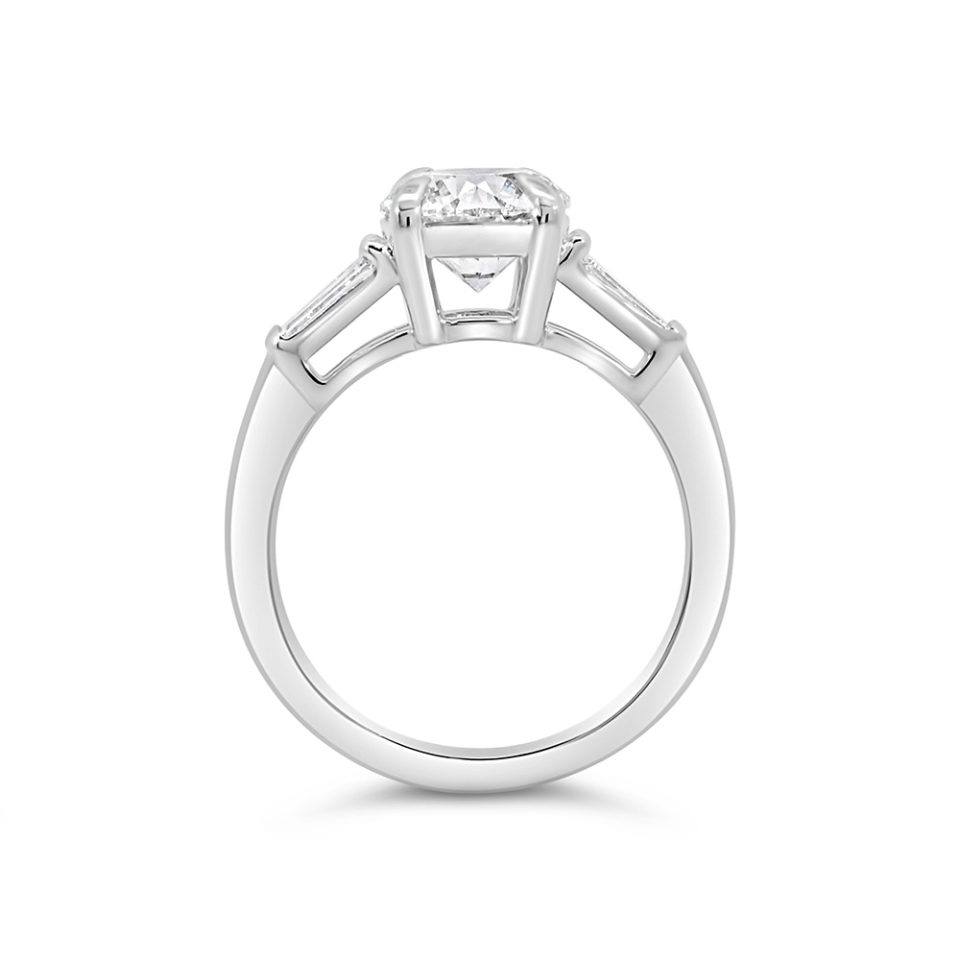 Ring with 2.50 Carat TW of Lab Created Diamonds in 14kt White Gold