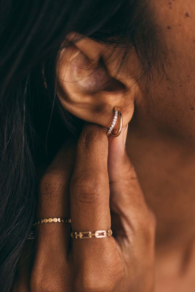 Earrings with Diamonds